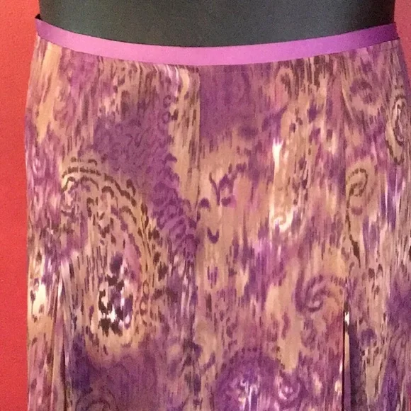 NWOT WORTHINGTON PAISLEY SKIRT SIZE 18 - Picture 2 of 3